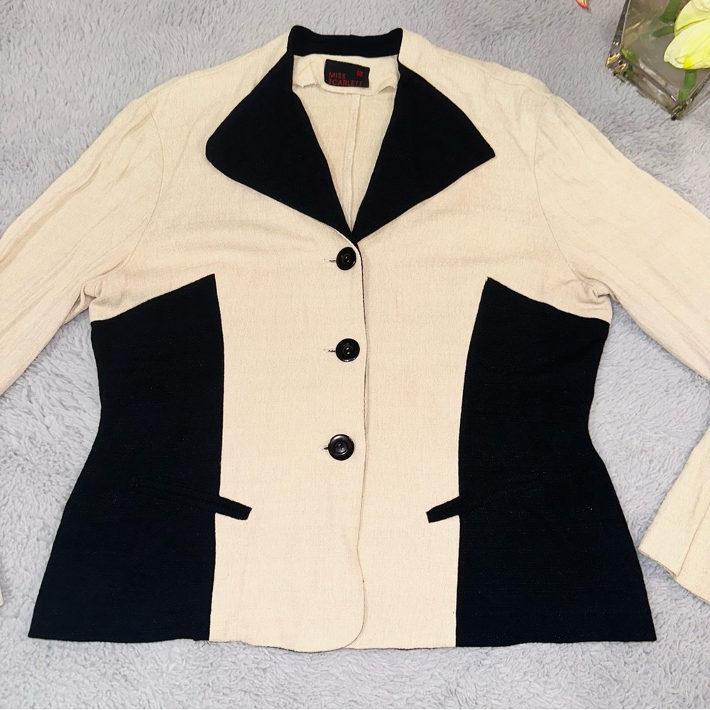 Colorblock blazer - Picture 4 of 11